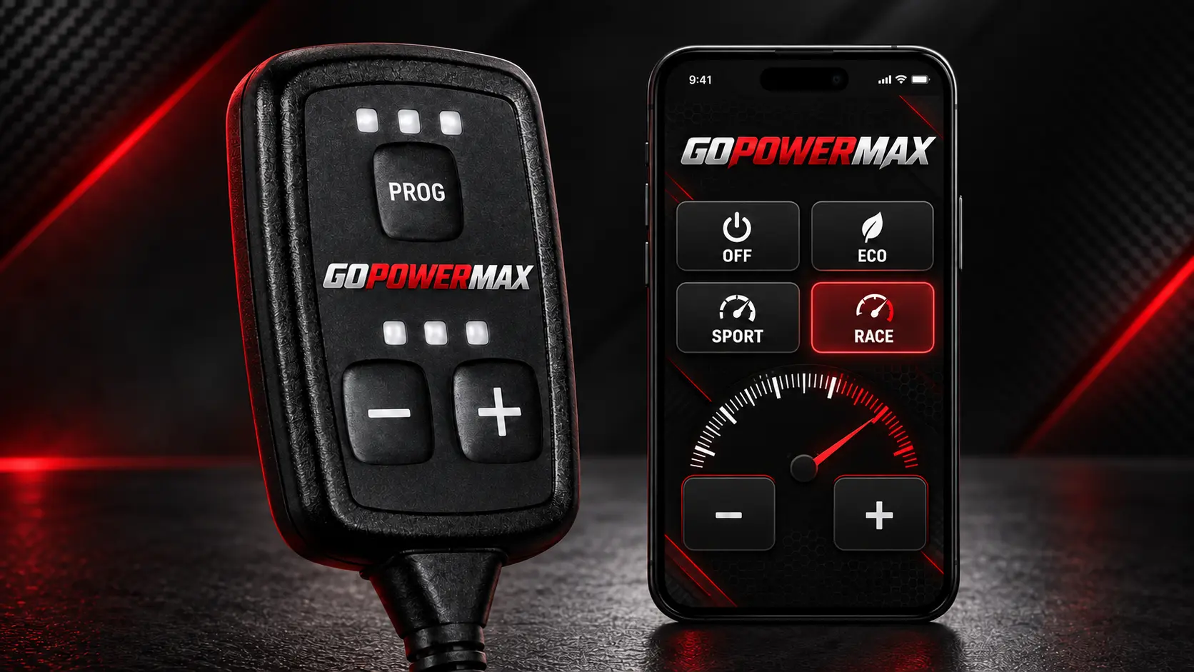 Système de contrôle GoPowerMax avec contrôleur et application mobile